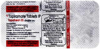 Topaheal 25 Tablet 10
